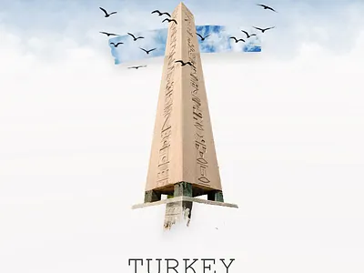 TURKEY creative design graphic design illustration letters logo manipulation post social media ui