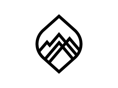 Mountain Logo adventure asia hill himalaya icon identity illustration logo mark modern mountain outdoor peak symbol