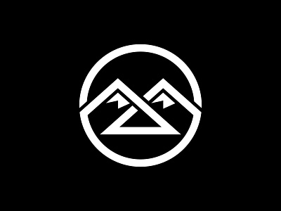 O + Mountain Logo Design adventure icon illustration letter logo mark modern mountain nature o outdoor peak