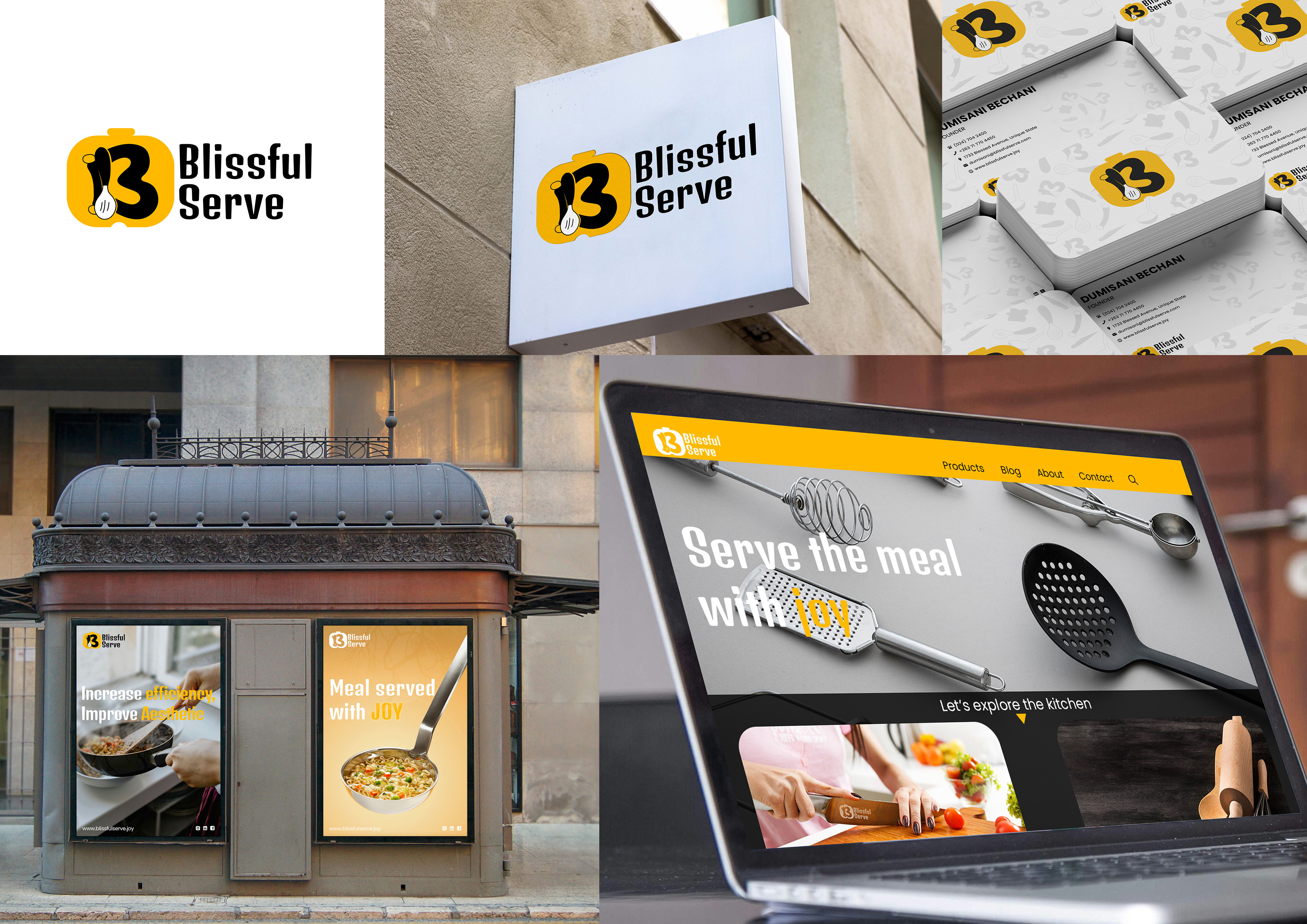 Example of Brand Identity Design (Kick Start)