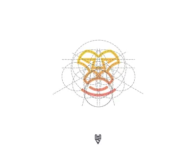 Lion Logo Design app branding design flat golden ratio grid logo icon illustration line art lion logo logo creator vector
