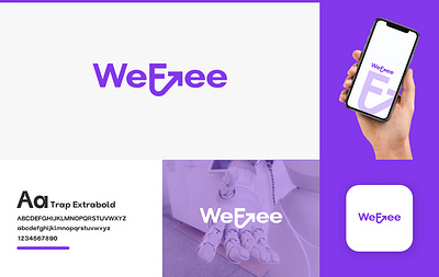 WeFree branding graphic design logo