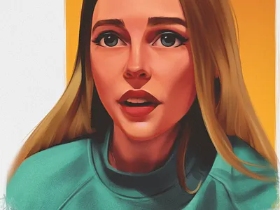 Stylized digital digital portrait illustration portrait stylised portrait stylized portrait