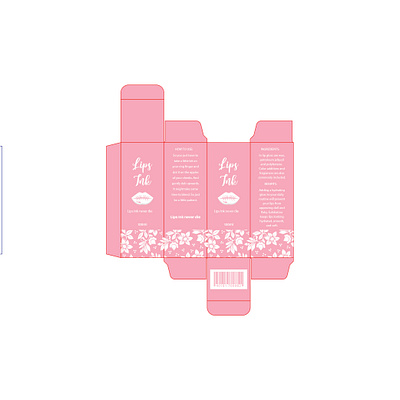 Cosmetic packaging design concept cosmetics graphic design illustration lipgloss packaging design photoshop