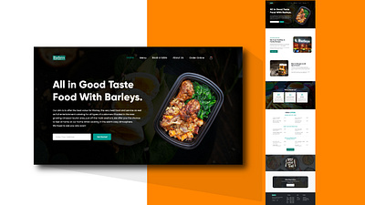 Barleys branding graphic design ui