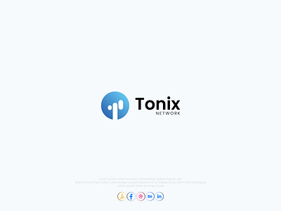 Letter T Network Logo Design 99 design best logo 99 logo design 99design logo branding letter t letter t logo logo logo design modern logo