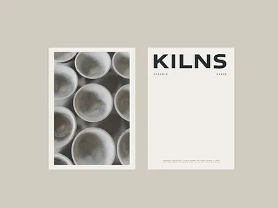 Brand Identity for KILNS - Ceramic House branding design illustration logo logo design packaging packaging design visual identity
