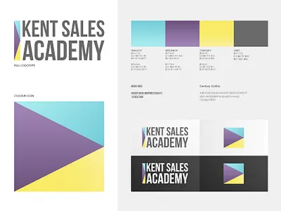 Sales Academy Logo Concept brand brand development brand identity branding colour colour palette design flat design gradient graphic design illustrator logo logo development sales type typography vector