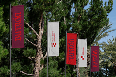 Butrón – Driveway branding design graphic design logo red visual identity