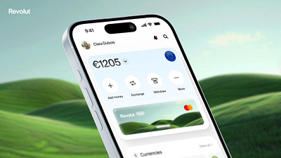 REvolut bank designthinking digitalexperience hashtagproductdesign hashtaguxdesign homescreen revolute ui wallet