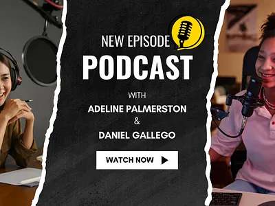 PODCAST Thumbnail Design branding design graphic design podcast thumbnail youtube