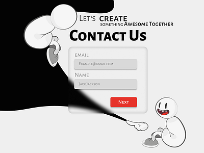 Daily UI#28 Contact Page design figma graphic design illustration ui vector