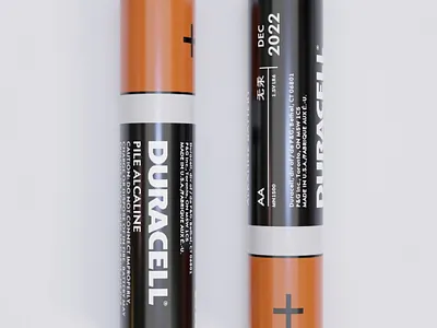 3D AAA Battery 3d aaa azer azerbaijan battery blender