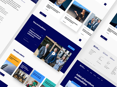 Samtök atvinnulífsins Website articles color contracts design system desktop dropdown employee home page logo menu mobile design news article rebrand redesign ui design union ux design web design website