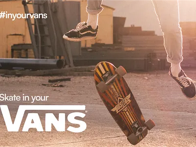Static Image Exploration - VANS Shoes campaign design graphic design images landing page layout logo marketing marketing site shoes vans web design