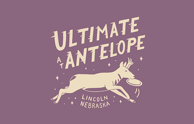 Ultimate at Antelope T-shirt design art branding drawing illustration nature tshirt