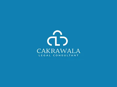 Logo of Cakrawala Legal Consultant blue branding consultant law lawyer logo padlock professional