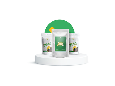 Chips Packaging Design branding chips food green packaging pouch snack standing pouch yellow