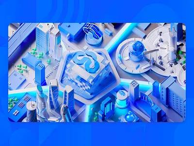 云 3d animation branding graphic design logo motion graphics ui