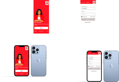 Zenith Bank App UI
