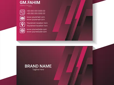 Uniqe Corporate Business Card Design bi fold brochure business card card cover page design flyer id card illustrator logo photoshop poster tri fold
