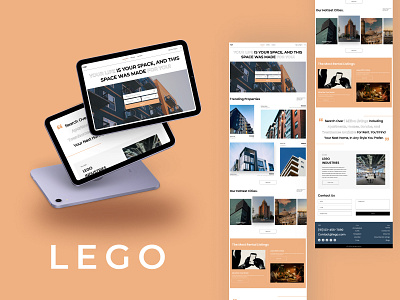 Rental Website-Web version 3d app branding design graphic design illustration logo ui ux vector