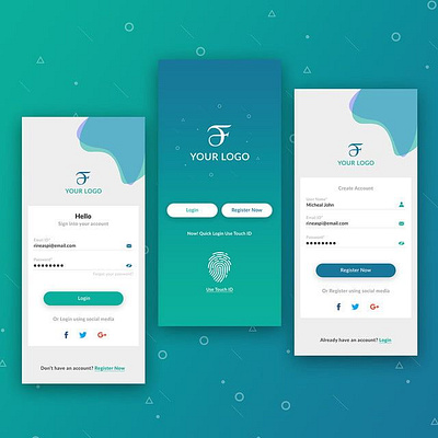 Login,Signup UI