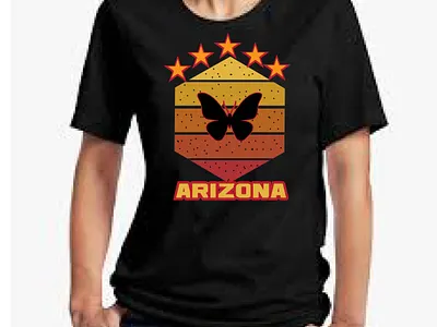 Arizona T-shirt background remove branding design graphic design graphics t shirt designer illustration logo typography ui vector
