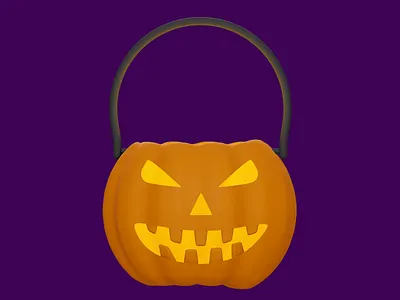 Pumpkin 3d 3d icon 3dmodel app app desing blender design illustration ui vector webdesign website