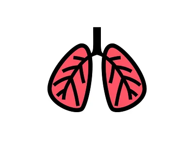 Human lung icon corona coronavirus covid human lung icon logo lung lung icon medicine