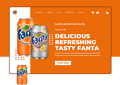 FANTA HERO SECTION DESIGN design hero section design landing page landing page design ui ui design