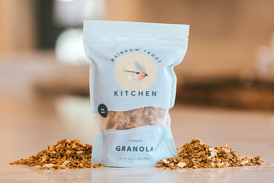 Rainbow Trout Kitchen | Packaging brand identity branding design design collateral graphic design illustration packaging
