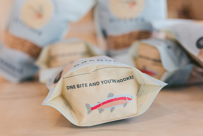 Rainbow Trout Kitchen | Packaging brand identity branding design design collateral graphic design illustration packaging