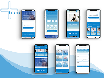 HealpDoc design figma ui web