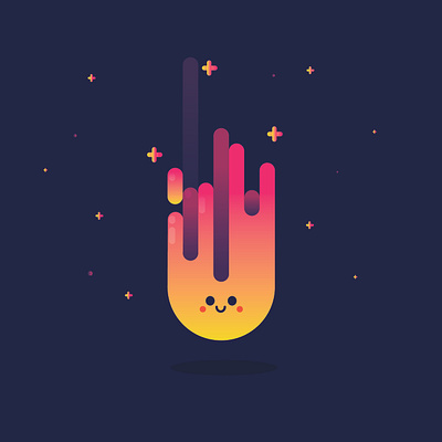 Little Flame abstract design adobe adobe illustrator design illustration illustrator