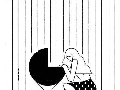 Post partum editorial illustration graphic design illustration mental health mother parent post partum vector