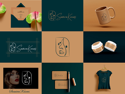 Cosmetics Logo | Beauty Logo | Fashion Logo Design beauty logo beauty product beauty salon branding cosmetic cosmetic branding cosmetic logo cosmetic mockup cosmetic packaging design fashion feminine logo gradeint iconic identity logo logo design modern salon logo spa logo