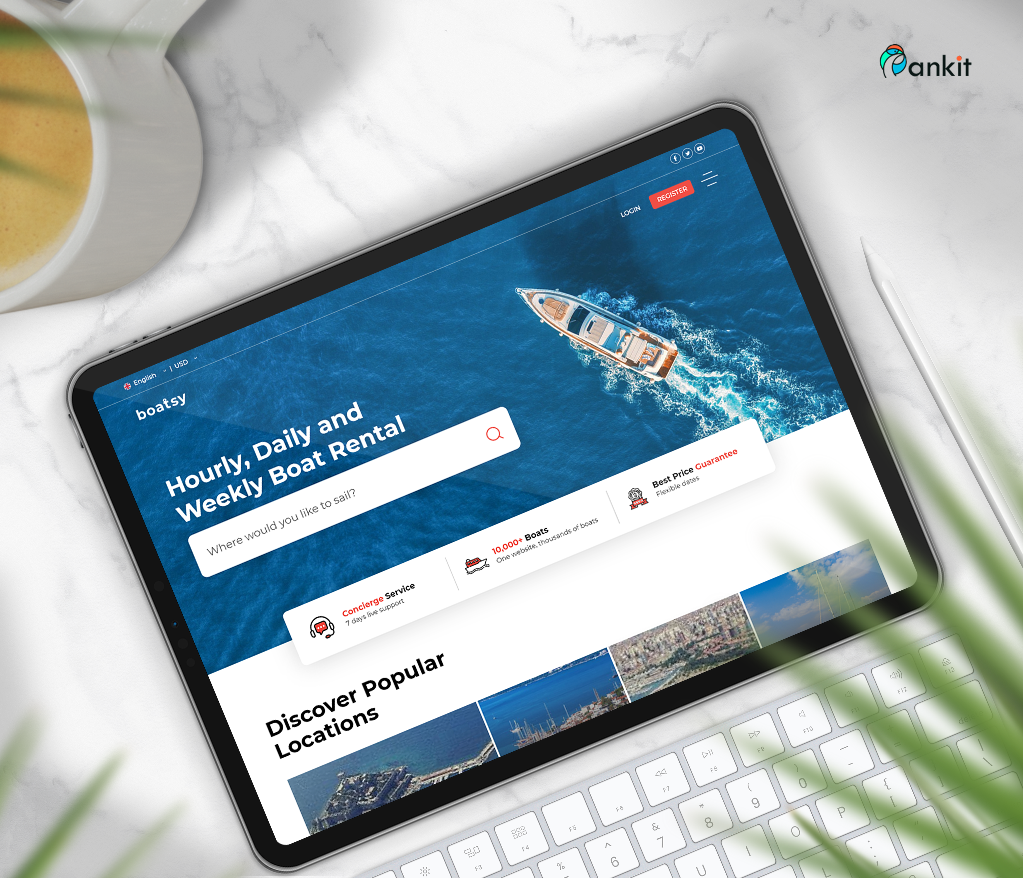 Example of Professional Web Design Services