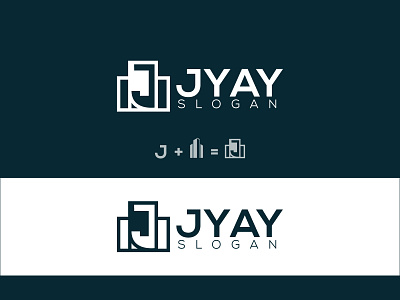 Real-Estate logo agent logo branding branding design building building logo combination corporate graphic design j letters letters letters logo logo logodesign mininalist real estate logo realestate