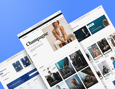 Fashionist - Online Men's Clothing & Accessories Website. adobe xd clothing website design clothing website design design ecommerce ecommerce website fashion website design figma landing page landing page design landingpage mens fashion website design online clothing website online shopping store ui uiux user experience user experience design user interface website design