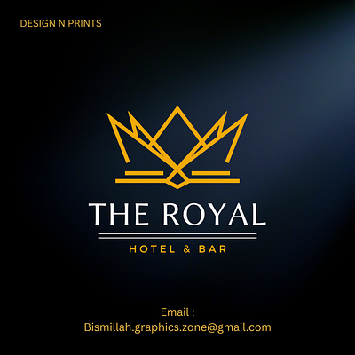 The Royal Hotel branding design graphic design illustration logo motion graphics vector