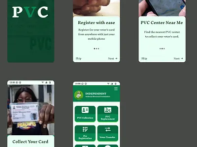 Permanent Voter's card app app design typography ui ui ux ux