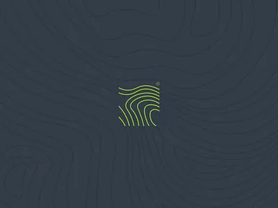 Земельный департамент brand branding design identity invest isoline logo logotype realestate