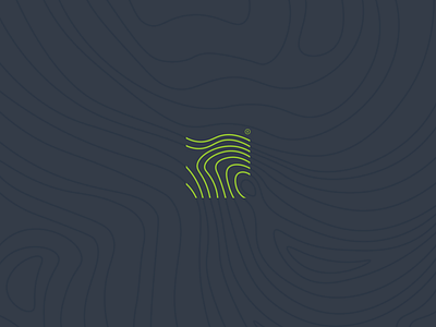 Земельный департамент brand branding design identity invest isoline logo logotype realestate