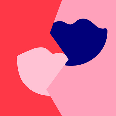 Double 2d art bold colour flat illustration minimal spooky season
