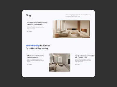 Blog Eco - Friendly Website blog branding design ui ui design ui ux ux website