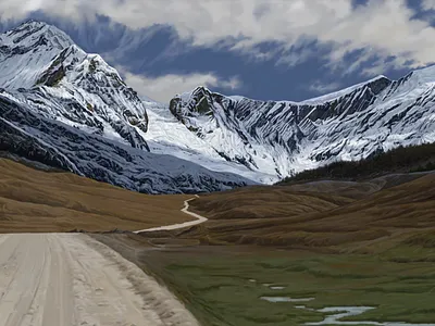 the path of exploration roads traditional art
