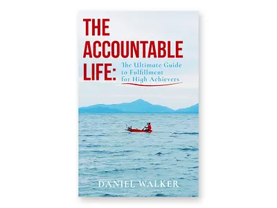 Book Cover Design accountable bold book calm couching cover design feith harmony lifestyle meditation mindfullness minimal serenity