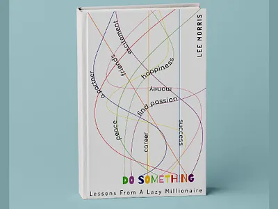 Book Cover Design bold book branding clever couching cover design flat minimal paper smart vector