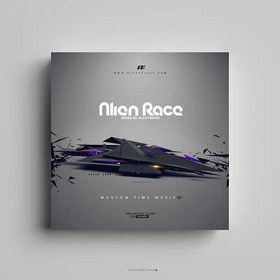 Cover / Alien Race branding design graphic design logo typography